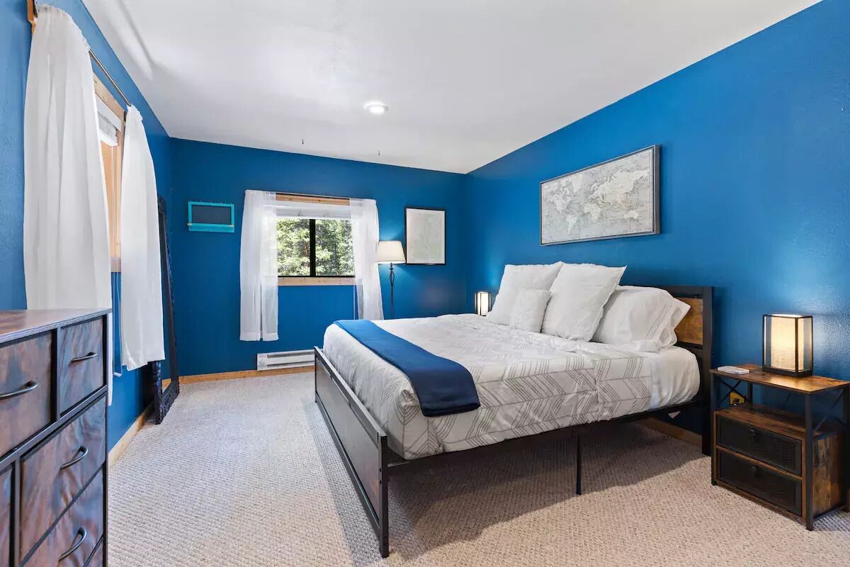 2 bedrooms, iron/ironing board, travel crib, WiFi