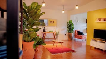 Deluxe appartement | Woonruimte
