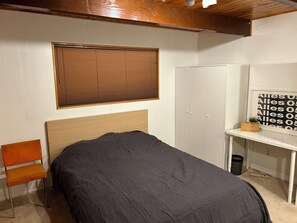 2 slaapkamers, een bureau, gratis wifi, beddengoed