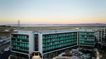 Blick von der Unterkunft