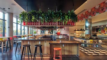 Daily buffet breakfast (USD 22 per person)