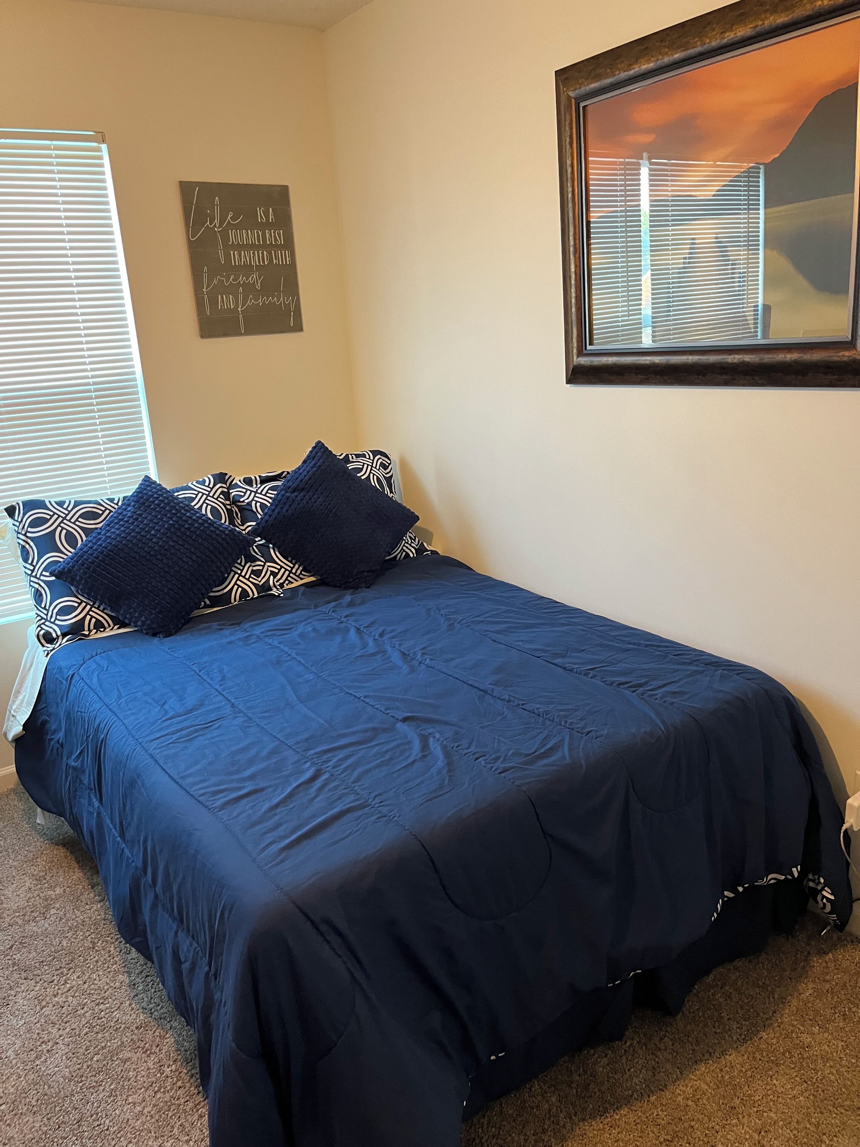 4 bedrooms, iron/ironing board, travel cot, free WiFi