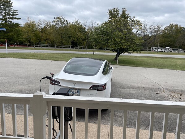 Electric vehicle-charging station