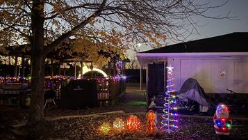 Fassade der Unterkunft