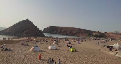 Rez de Chaussée proche de la plage à quelques marches a pied