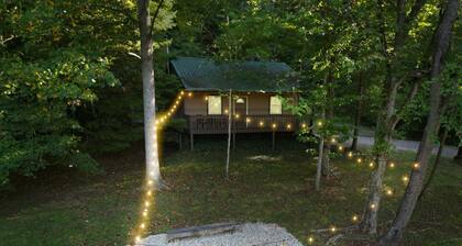 Hytti-Romanttinen-Oma kylpyhuone-Outback Cabin
