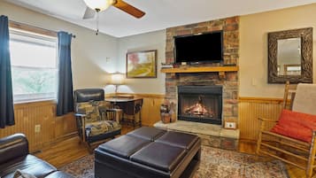Una chimenea