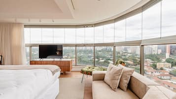 Apartemen | Seprai premium, brankas, dan didekorasi berbeda-beda
