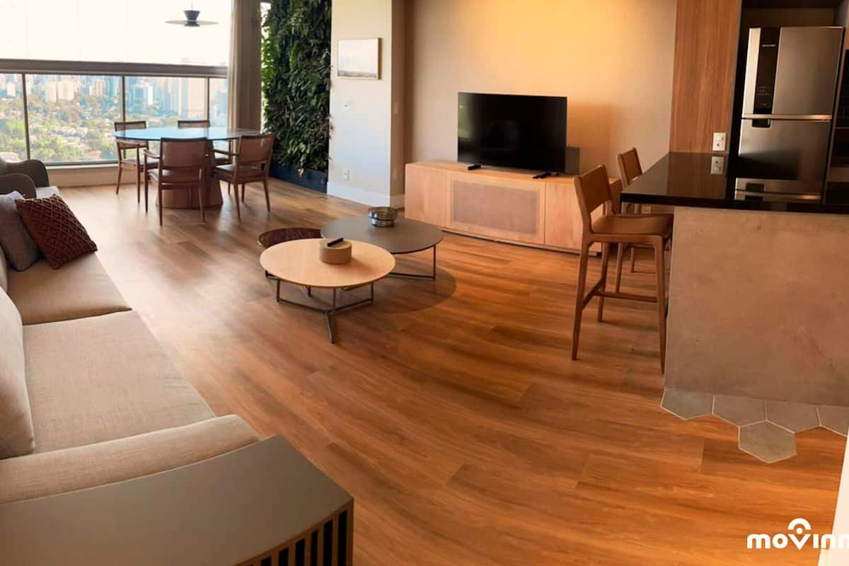 Apartemen | Area keluarga | Smart TV 32-inci dengan saluran TV kabel