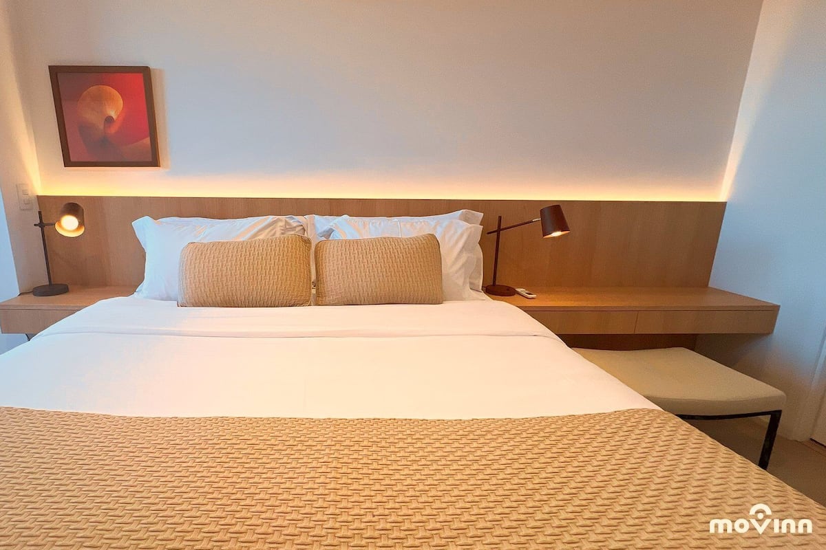 Appartamento Luxury | 1 camera, biancheria da letto di alta qualità, una cassaforte in camera