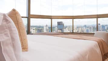 Comfort-Studio, 1 Queen-Bett | Hochwertige Bettwaren, Zimmersafe, individuell dekoriert