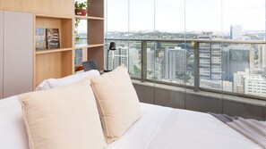 高級寝具、セーフティボックス (室内)、客室ごとに異なる装飾、客室ごとに異なるインテリア