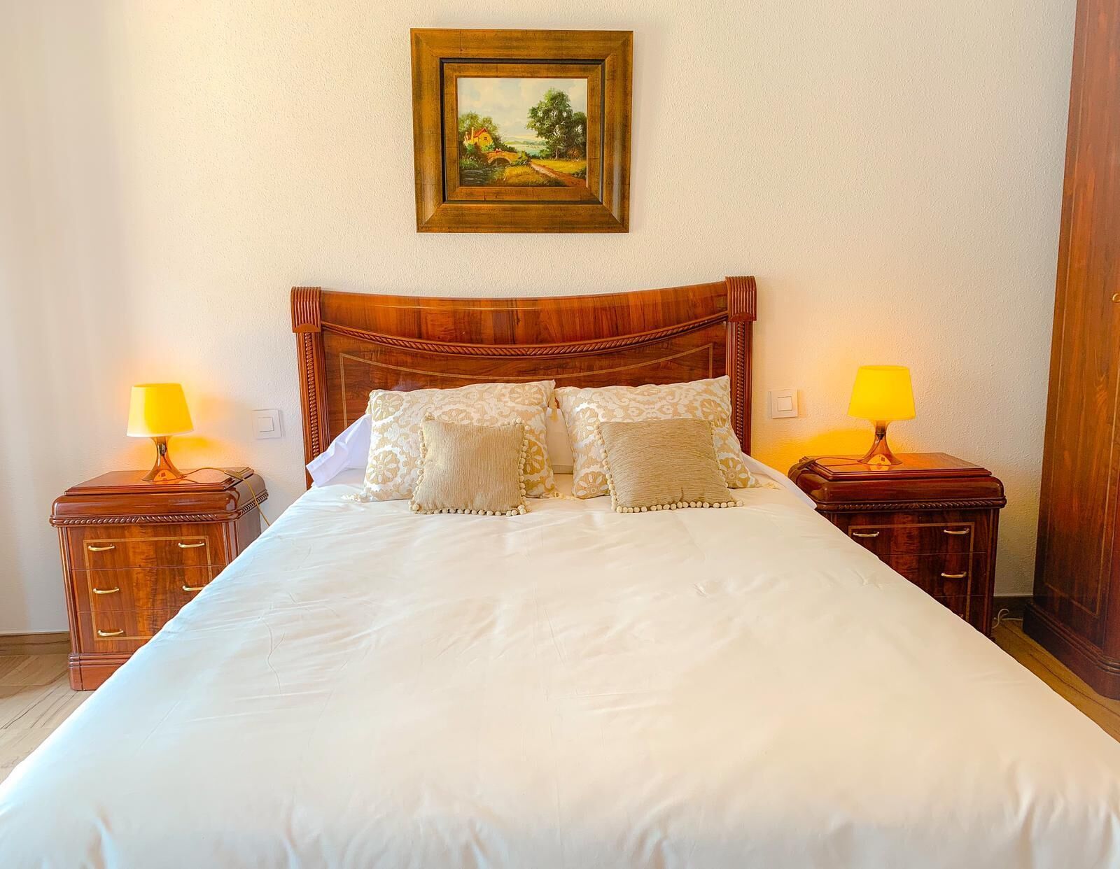 3 dormitorios, tabla de planchar con plancha, wifi y ropa de cama