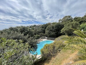 Outdoor pool - Villa "terre D'azur" Avec vue mer , Piscine, Jardin Clos, Rénovée (La Croix-Valmer)