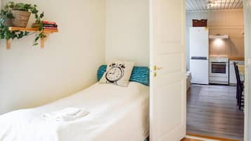 2 sovrum, gratis wi-fi och sÀngklÀder