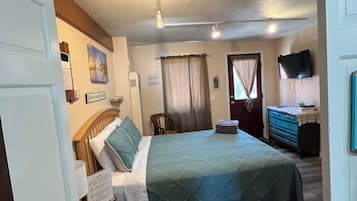 1 bedroom, iron/ironing board, travel crib, free WiFi