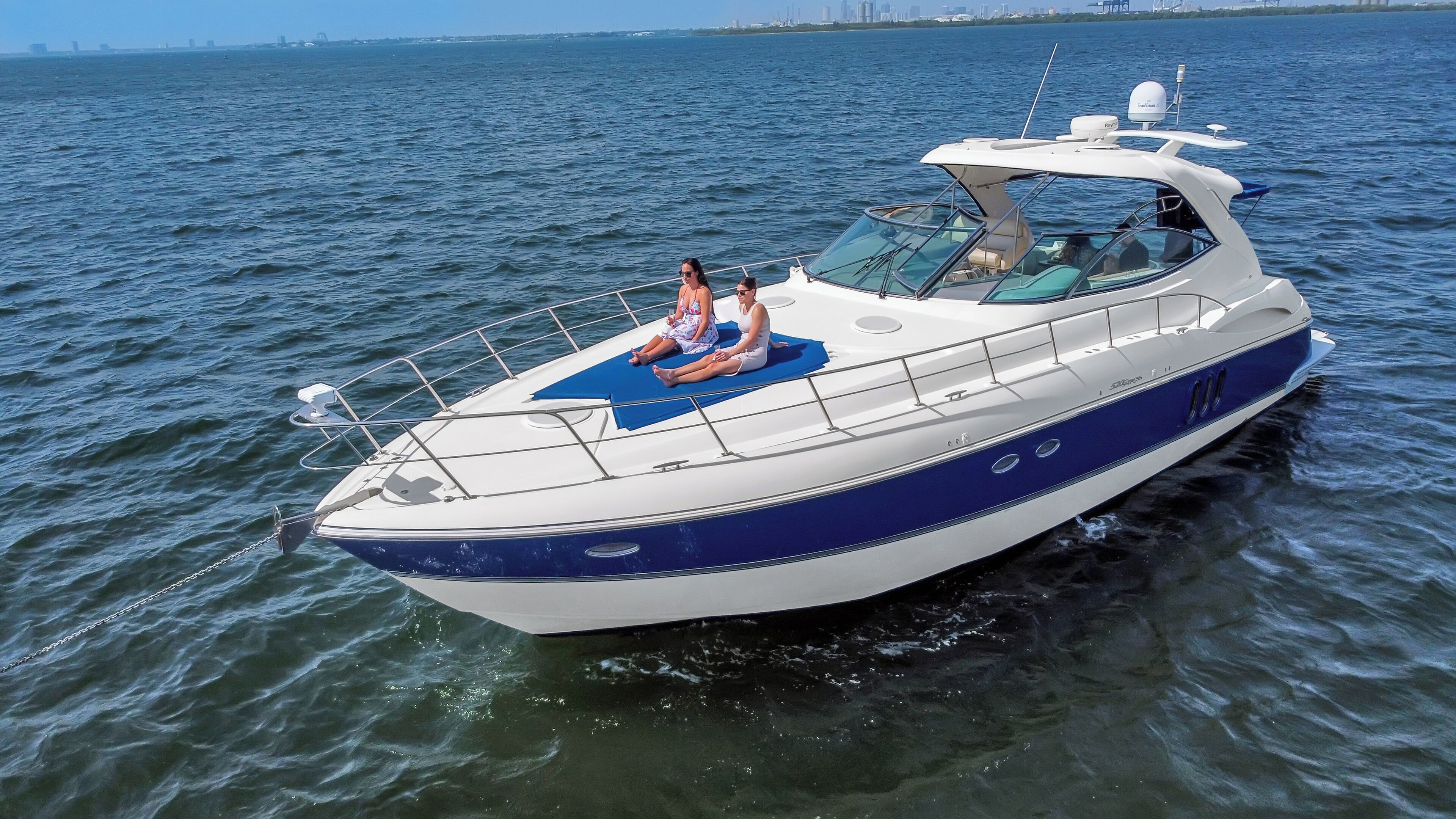 52' Cruisers Express Yacht in the heart of downtown Tampa!