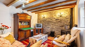 تلفزيون، مدفأة