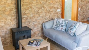 Fernseher, Kamin