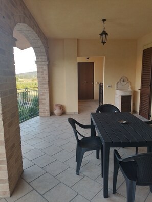 Outdoor dining - Casa vacanza "La Fisarmonica del Conero" (Castelfidardo)