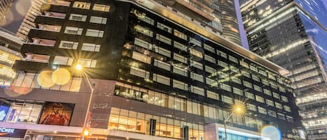 Majoituspaikan julkisivu