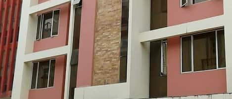 Fachada del alojamiento