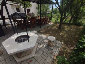 Restauration en plein air