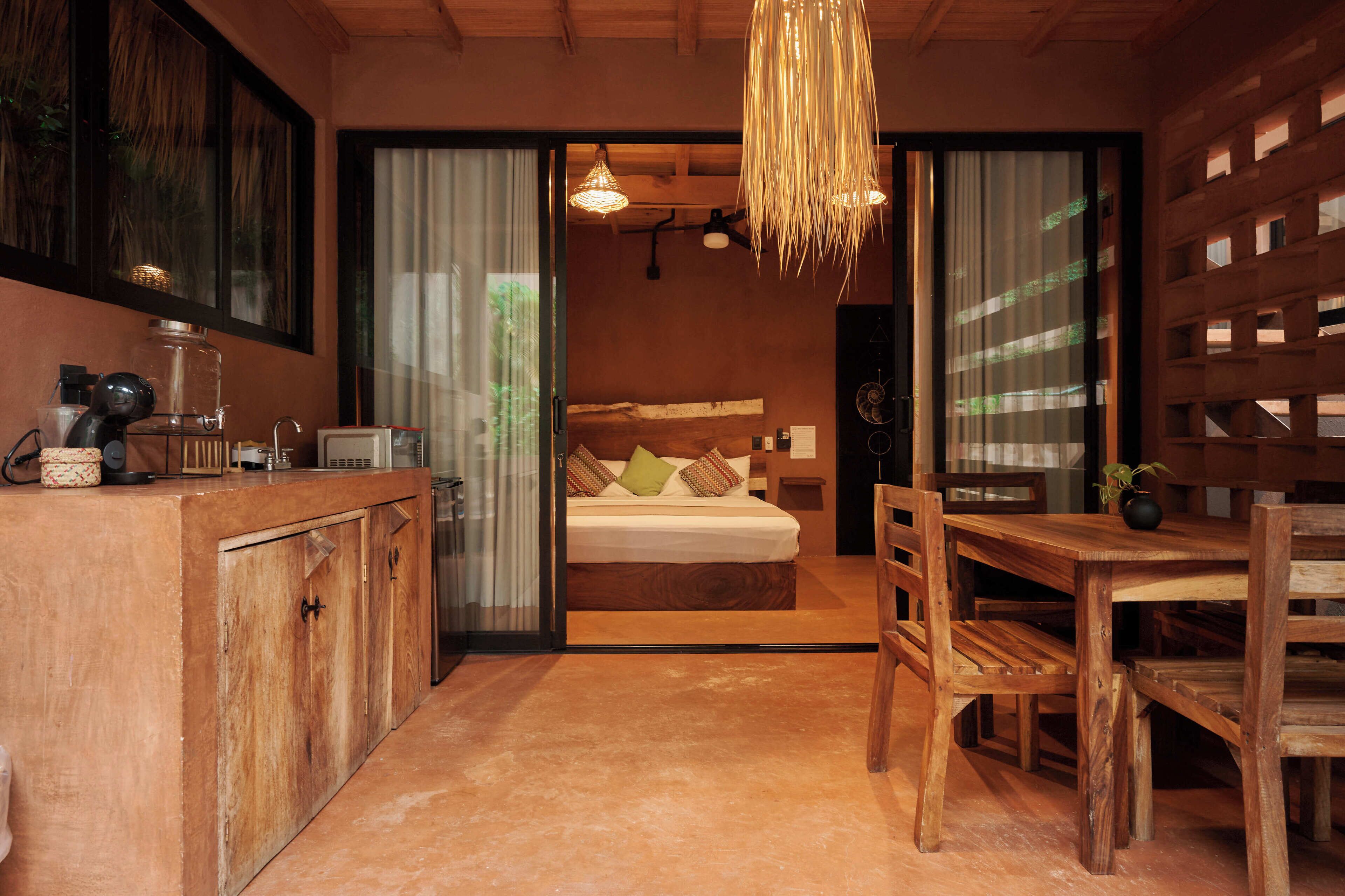 经典别墅 | 私人厨房 | 迷你冰箱、微波炉