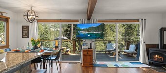 Pet-Friendly Lakeview Retreat | Desk, 2 Queens, Hot Tub, Game Room, Near Skiing
