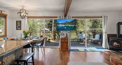 Pet-Friendly Lakeview Retreat | Desk, 2 Queens, Hot Tub, Game Room, Near Skiing