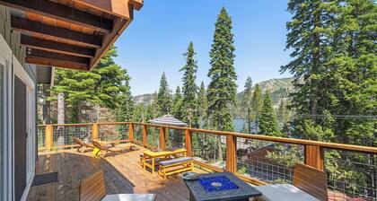 Pet-Friendly Lakeview Retreat | Desk, 2 Queens, Hot Tub, Game Room, Near Skiing