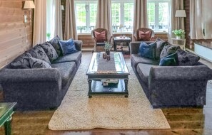 TV, fireplace - 6 bedroom beautiful home in Drangedal (Drangedal)