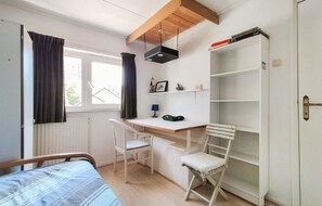 1 slaapkamer, reisbedje, gratis wifi, beddengoed