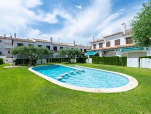 Pool - House with pool and terrace 250m beach (Sant Salvador)