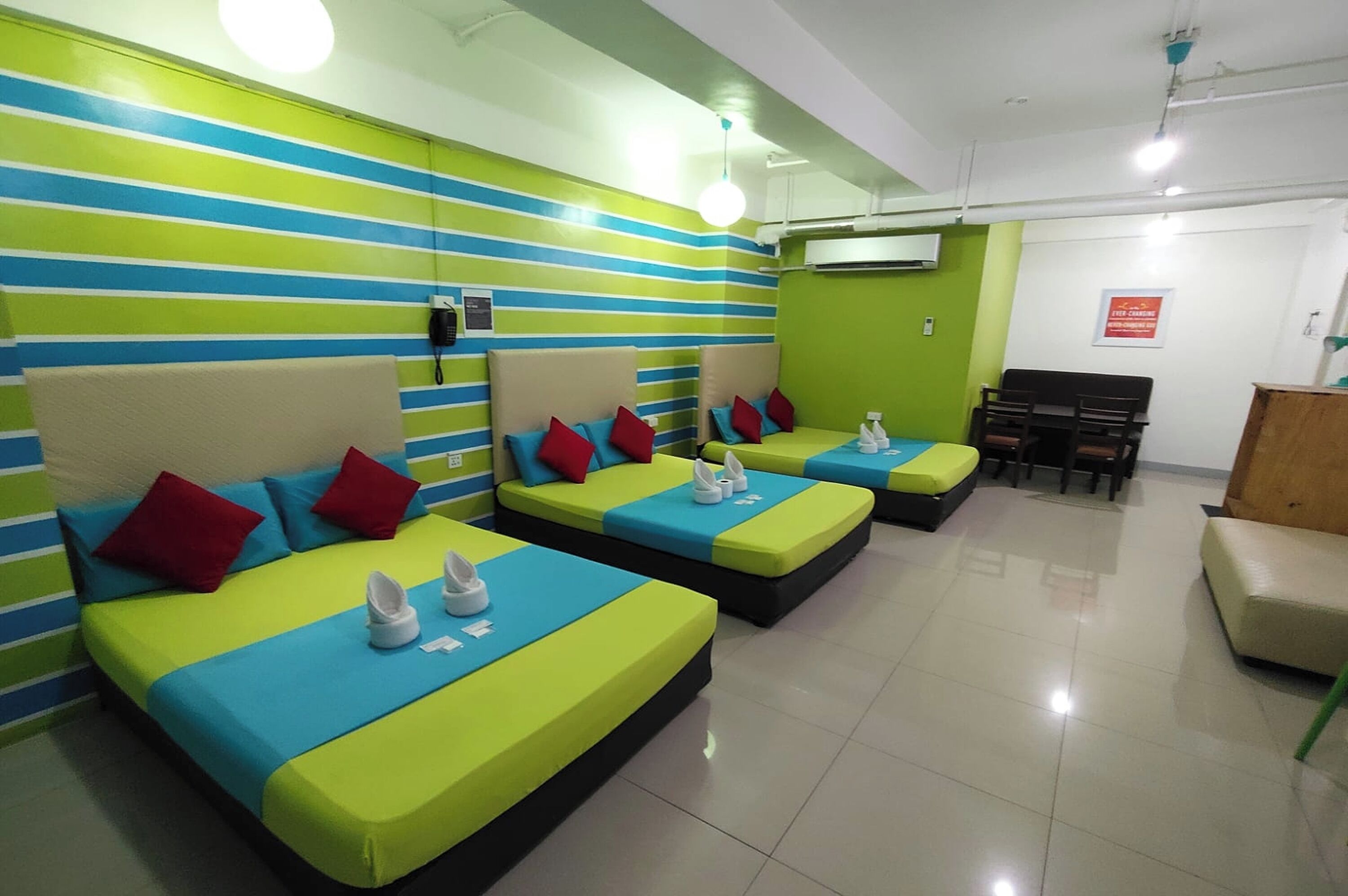 Phòng dành cho gia đình | Bàn, truy cập Internet không dây miễn phí 