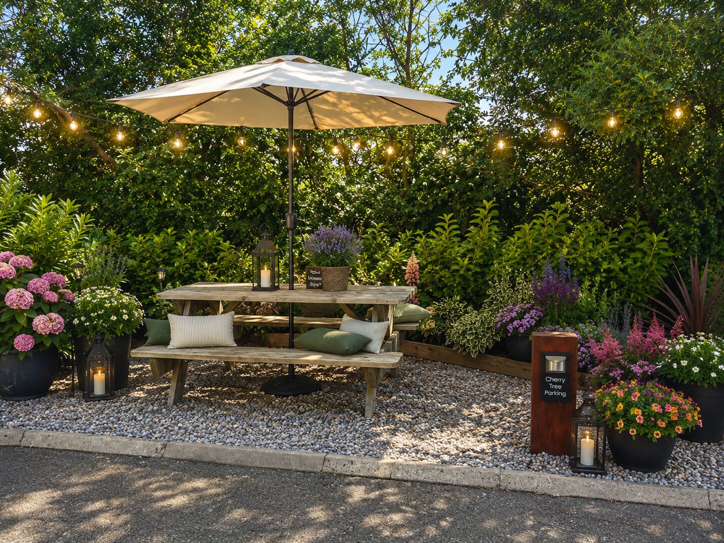 Outdoor dining