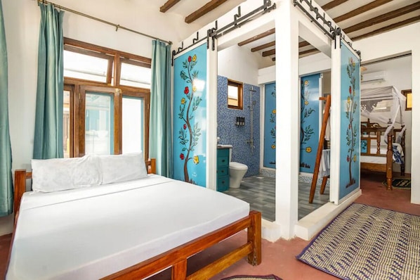 2 habitaciones, wifi gratis y ropa de cama