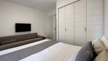 1 soverom, strykejern/-brett, wi-fi og sengetøy