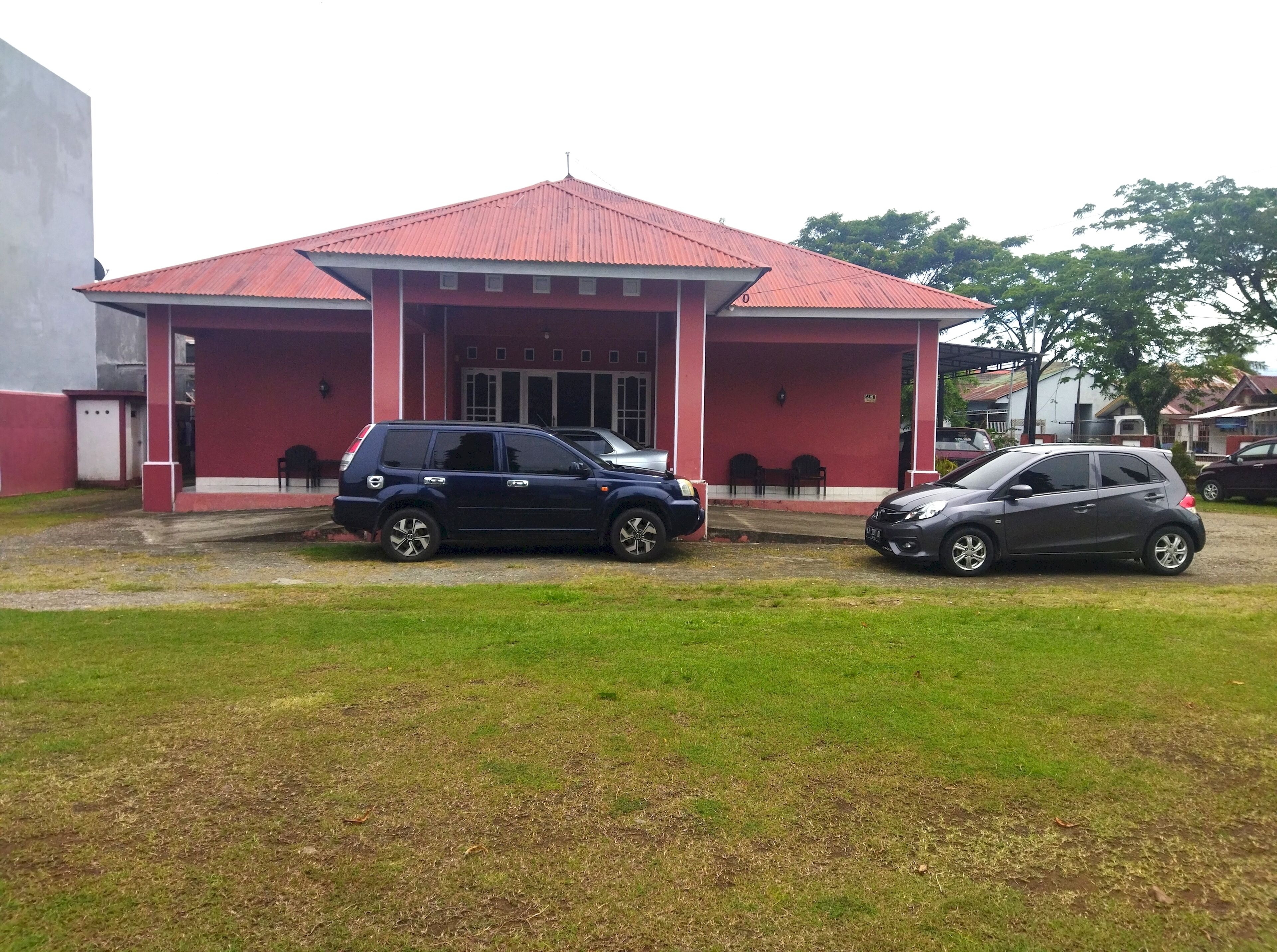 Fassade der Unterkunft