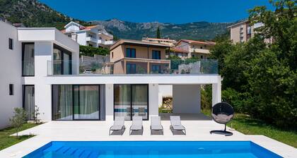 Modern luxury villa with swimming pool & sea view