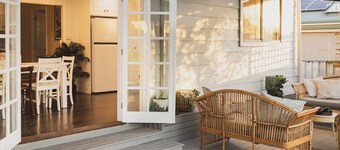 Halcyon Days the perfect getaway, Sundays late check out, pet friendly!