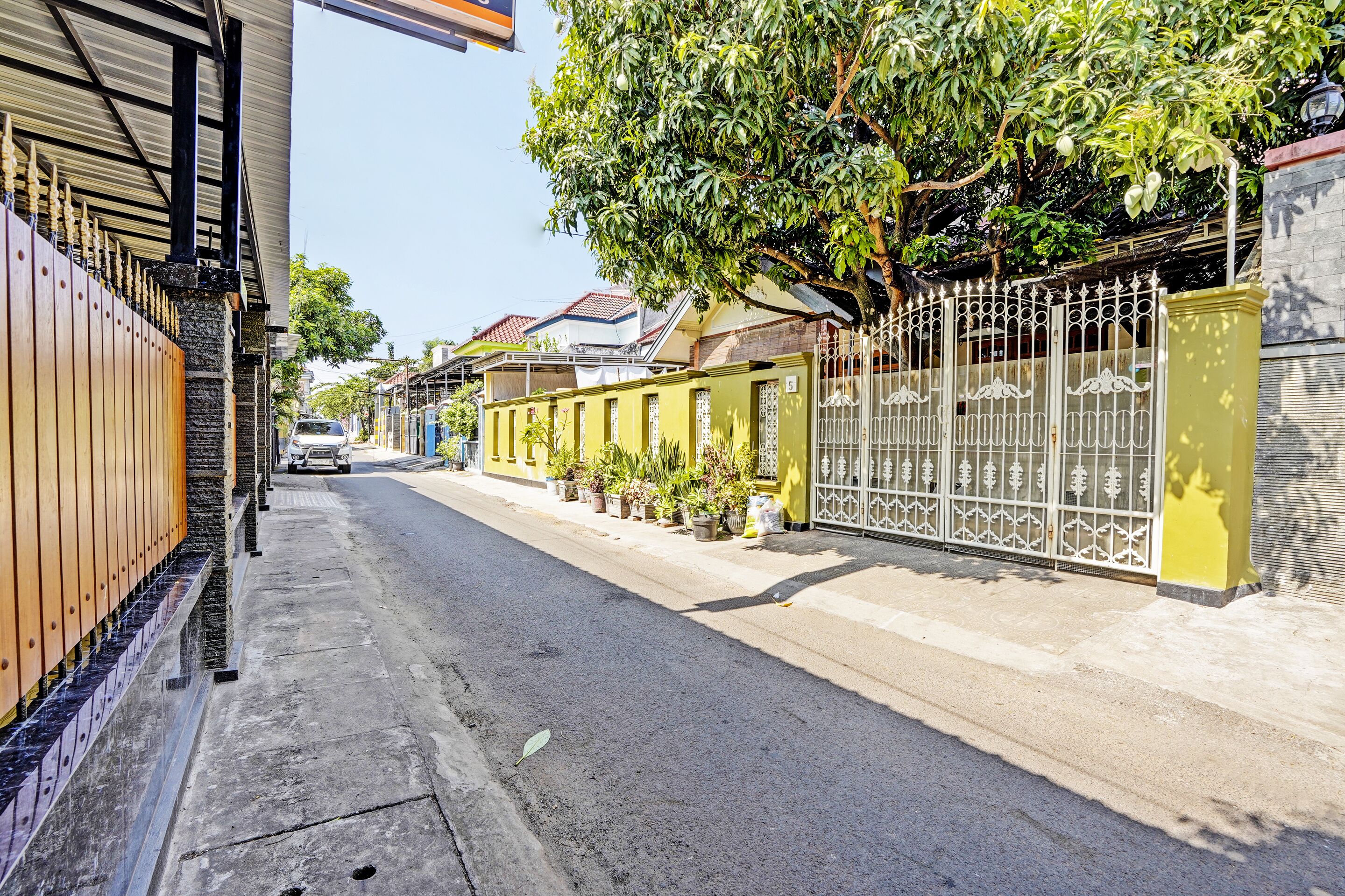Façade de l’hébergement