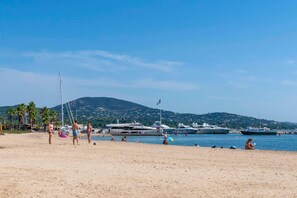 On the beach