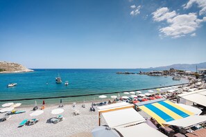 On the beach - Apartment 'Dorothy's Seaview' with Sea View, Wi-Fi (Rhodes)
