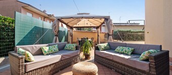 Vakantiehuis 'Elli' met gedeeld terras, gedeelde tuin en Wi-Fi