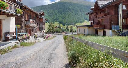 Appartement "Bormetti Paolo Sara" avec vue sur les montagnes, jardin partagé et Wi-Fi