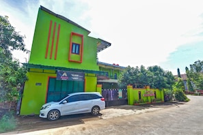Fassade der Unterkunft