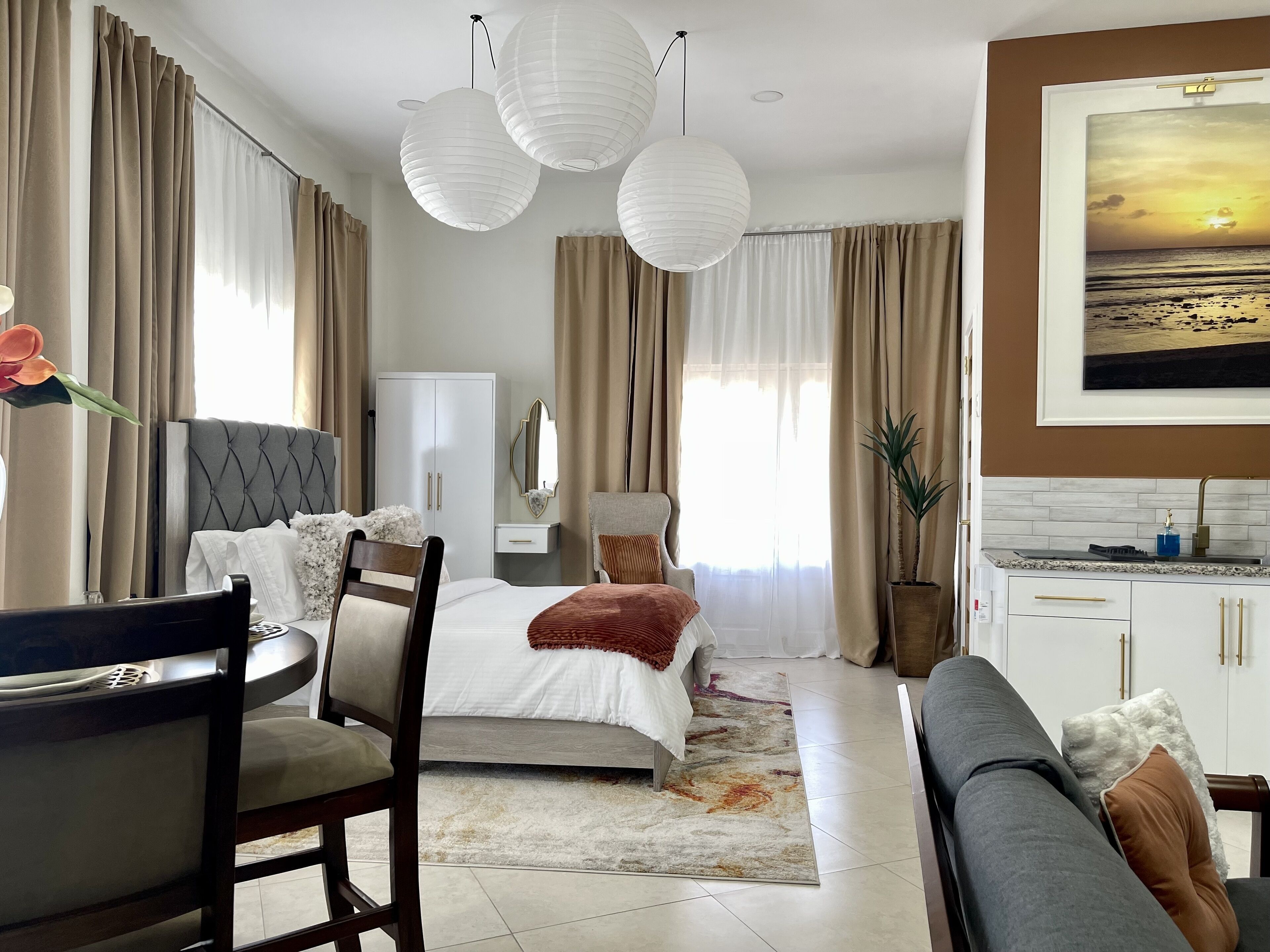 1 Schlafzimmer, Bügeleisen/Bügelbrett, kostenloses WLAN, Bettwäsche