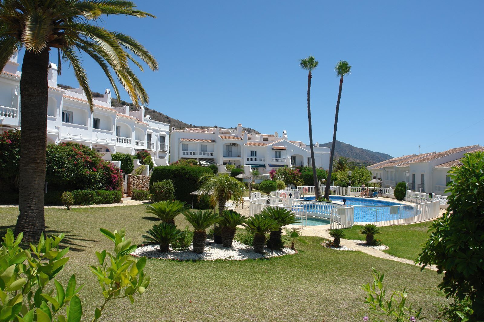 Alberca al aire libre 