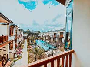 Panoramic Studio, 1 Queen Bed, Non Smoking, Pool View | View from room - Palm Bay Resort Phu Quoc (Phu Quoc)